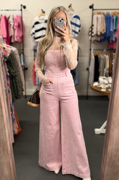 Eloise Denim Jumpsuit