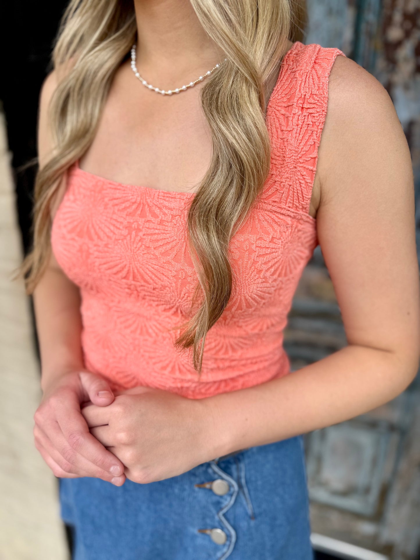 Textured Tanks- 4 Colors