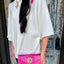Carlington Crossbody- Hot Pink