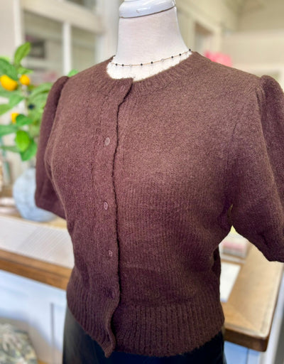 Warm & Fuzzy Sweater- Brown