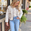 Floral Jacket- Cream