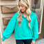 Henley Pullover- Green