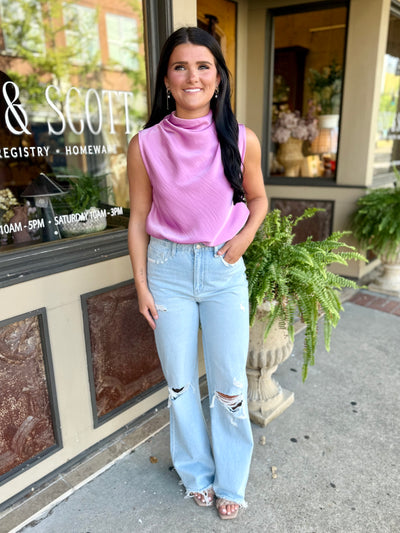 Delaney Top- Pink