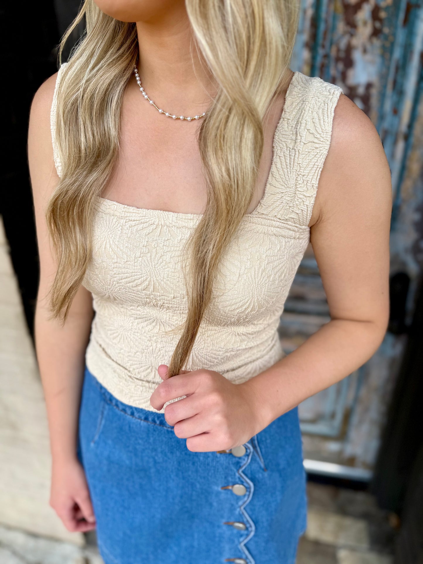 Textured Tanks- 4 Colors