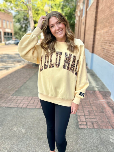 Lulu Mac Sweatshirt- Butter