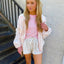 Crossover Top- Pink