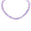 Rondelle Stone Necklace- 5 Colors