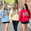 Lulu Mac Sweatshirt- Red