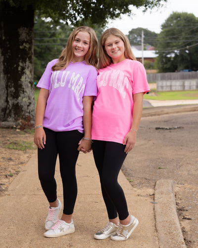 Lulu Mac Tee- Pink