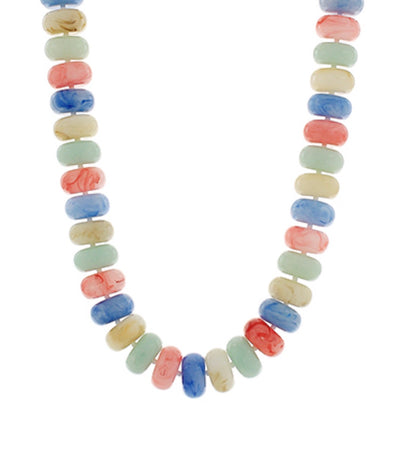 Rondelle Bead Necklace- 6 Colors