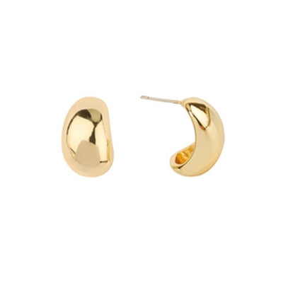 Oval Half Hoops