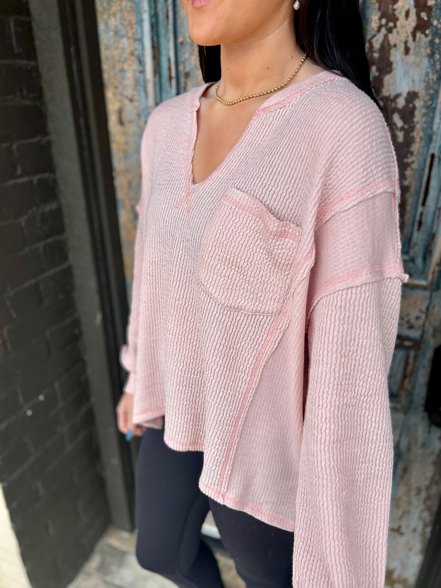 Ribbed Long Sleeve- 4 COLORS