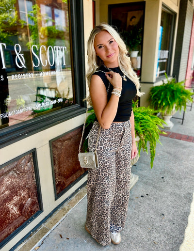 Lola Leopard Jeans