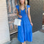Never Disappointing Dress- Blue