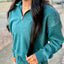 Tyler Pullover- Dark Teal