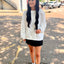 Bow-Back Oversized Pullover