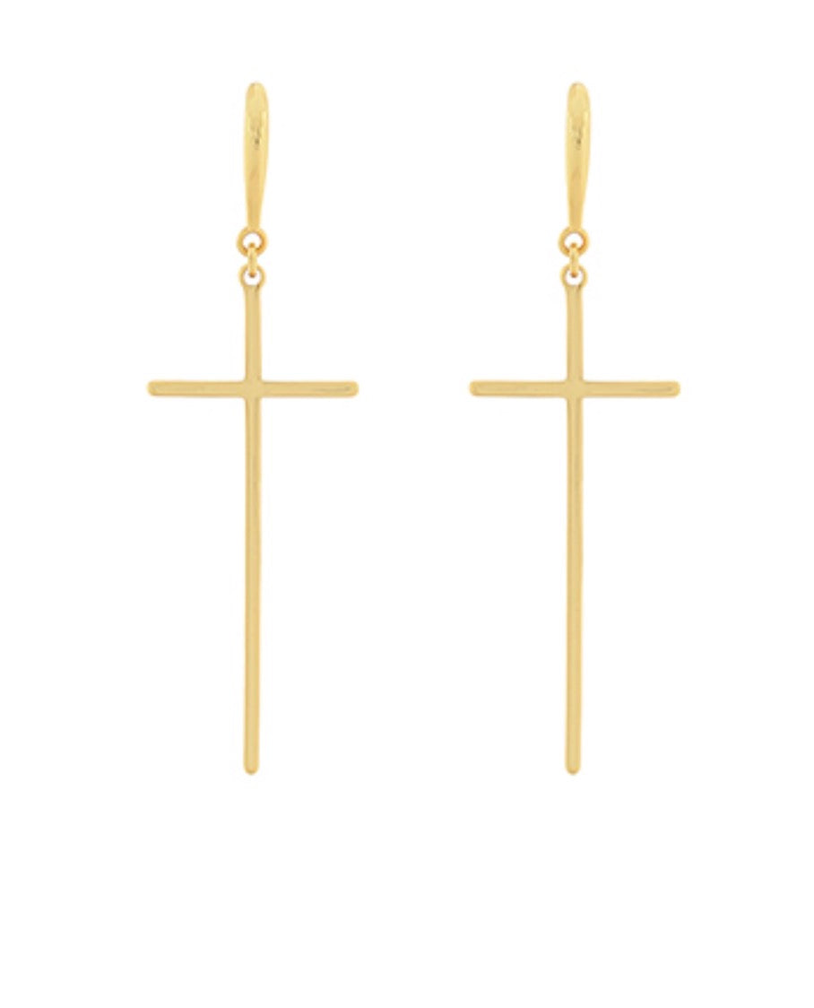 Cross dangle Earrings