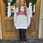 Tuscaloosa Gingham Mock Neck
