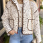 Floral Jacket- Cream
