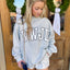 WWJD Mock Neck Sweatshirt