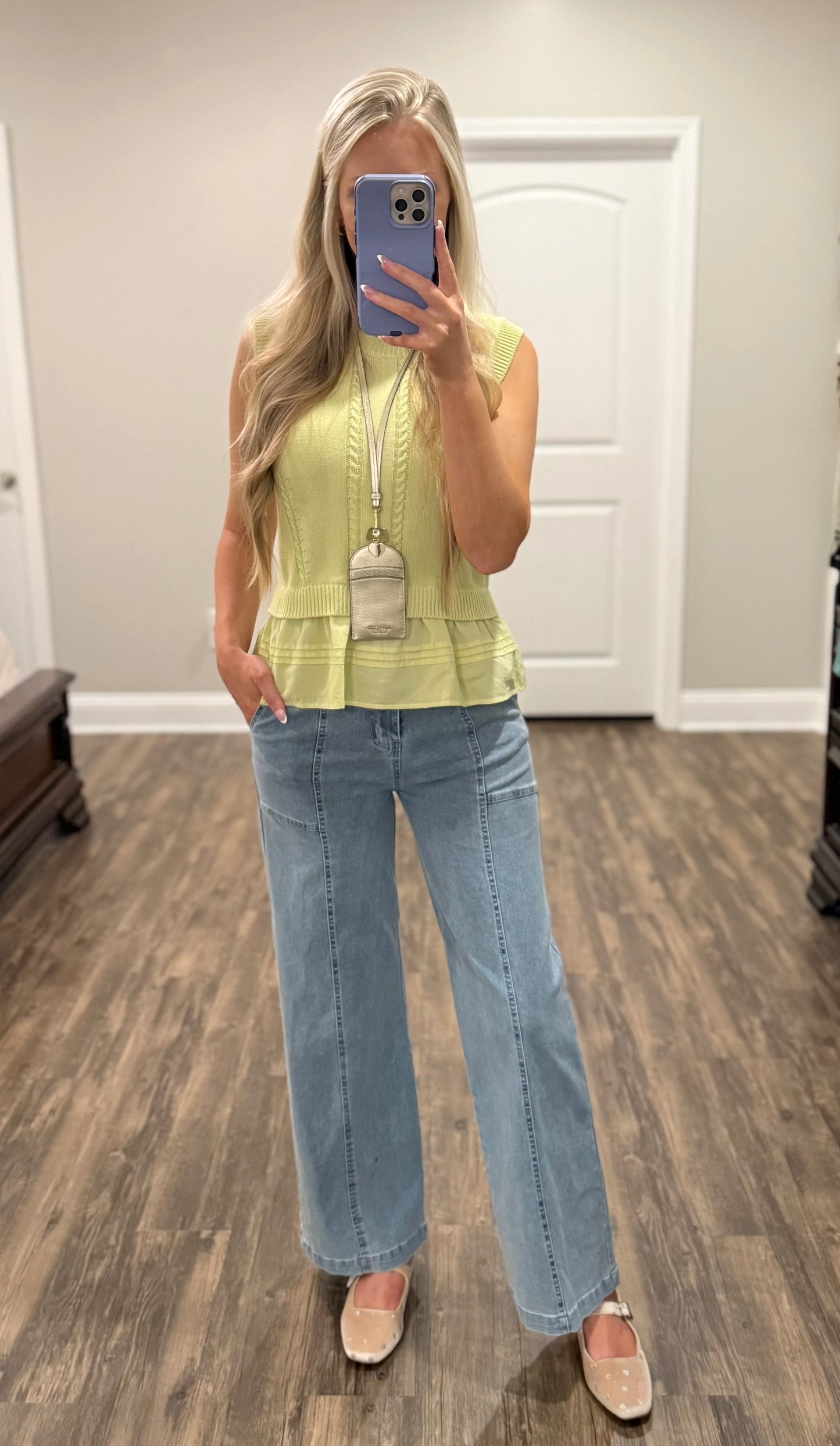 Braided Denim- Light Wash