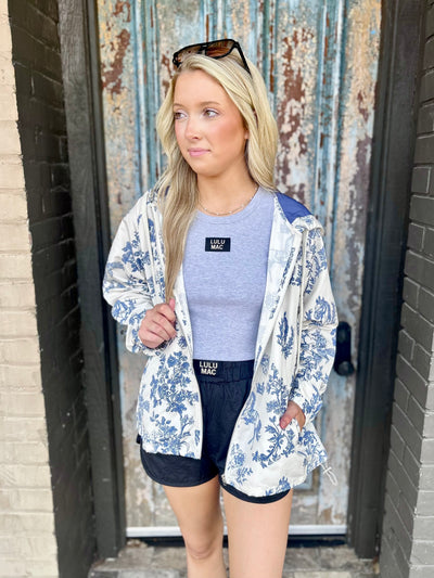 Toile Windbreaker Jacket