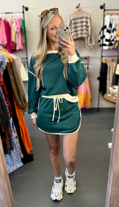 Skort Set- Green