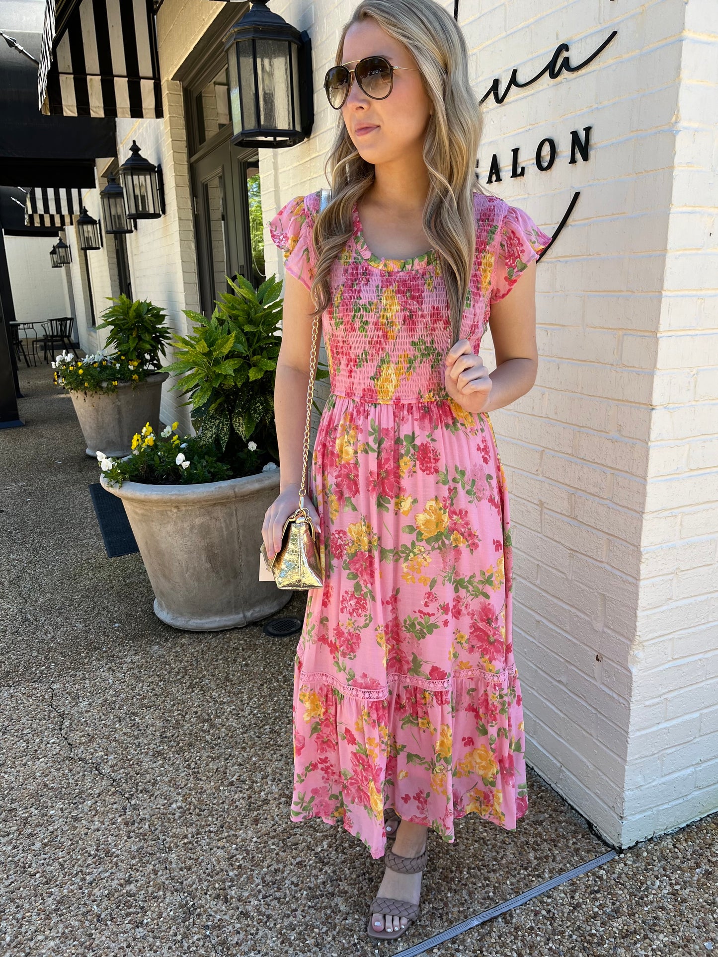 Floral Midi Dress