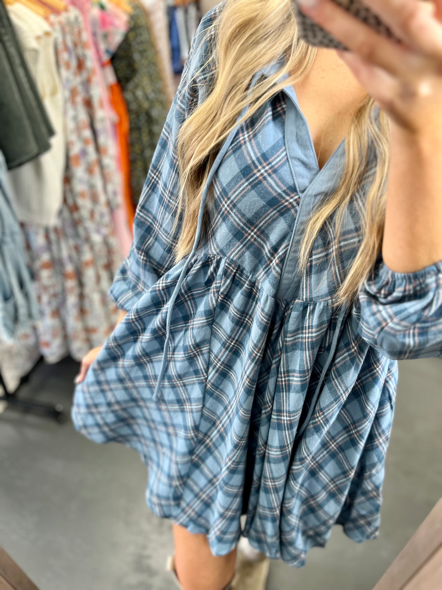 Plaid Dress