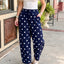 Polka Dot Barrel Sweatpants