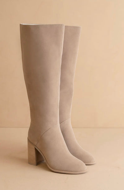 Collins Knee High Boot- Cedar Wood
