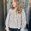 Vintage Floral Tie Top