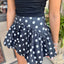 Dot & Darling Bubble Skort- Black