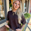 Coley Sweater- Chocolate