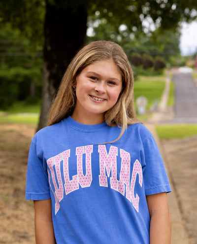 Lulu Mac Tee- Flo Blue