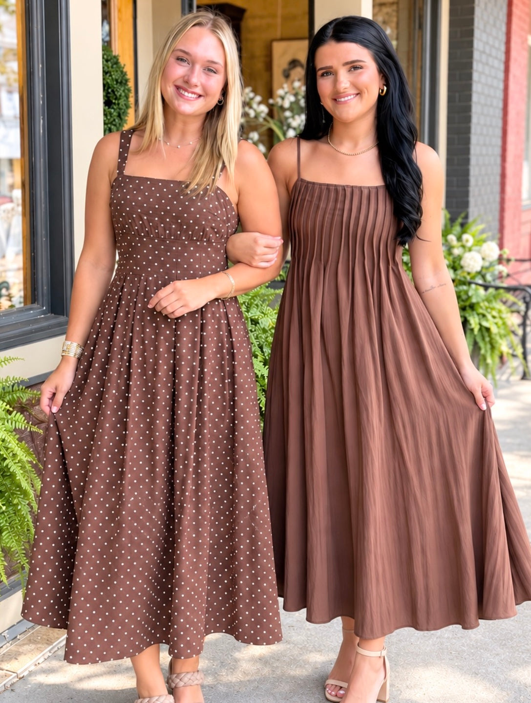 Coffee Date Midi Dress