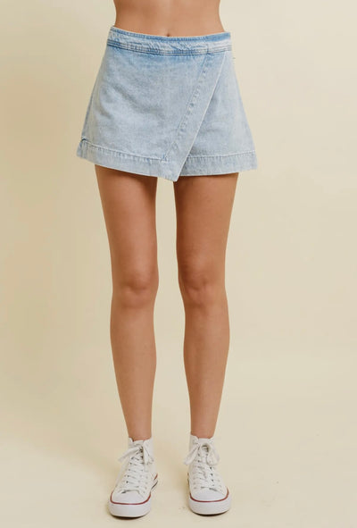 MiMi Denim Skort