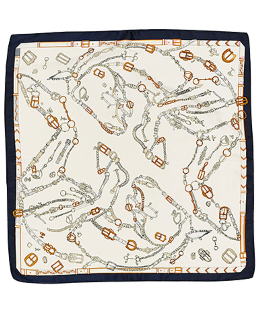 Chain Belt Silky Bandana