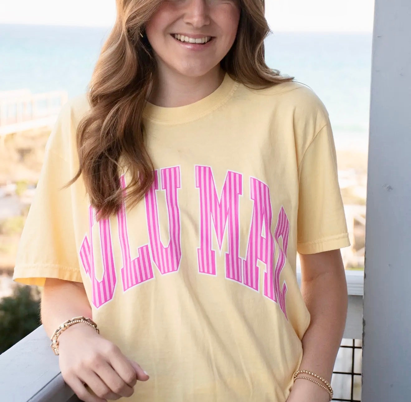 Lulu Mac tee- Butter