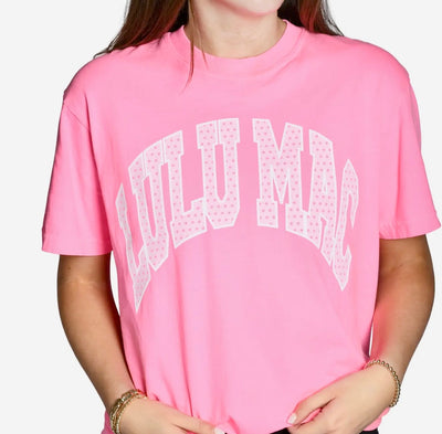 Lulu Mac Tee- Pink