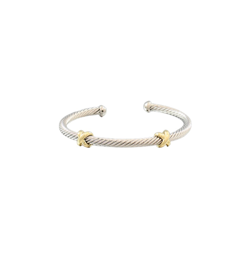 Double X Cable Cuff