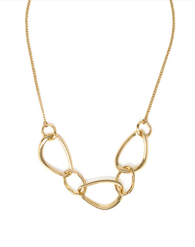 Oval Linked Necklace