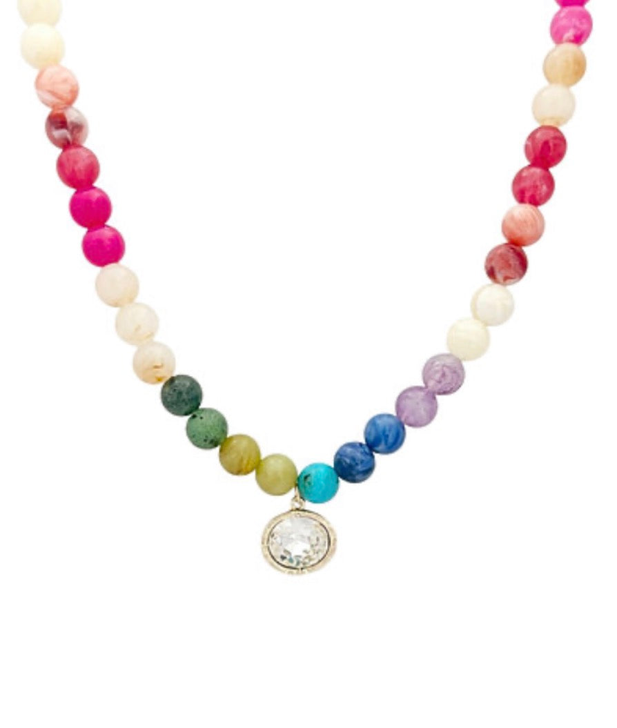Marble Bead Necklace