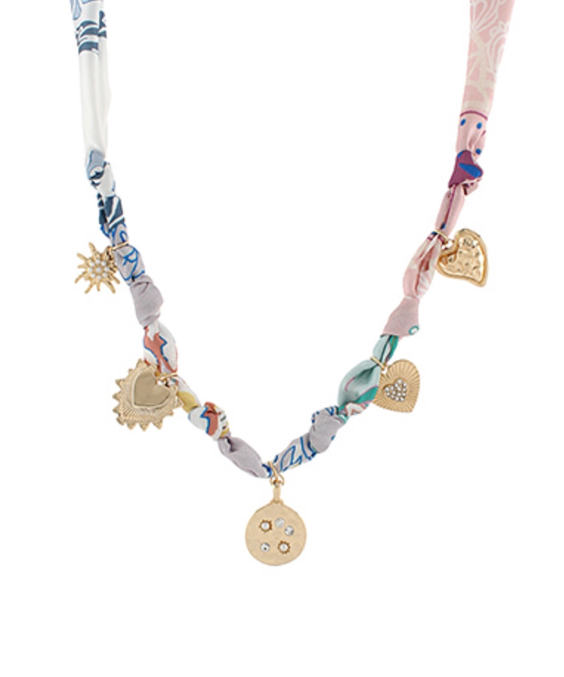 Multi Scarf Necklace