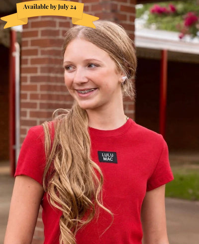 Lulu Mac Top- Red