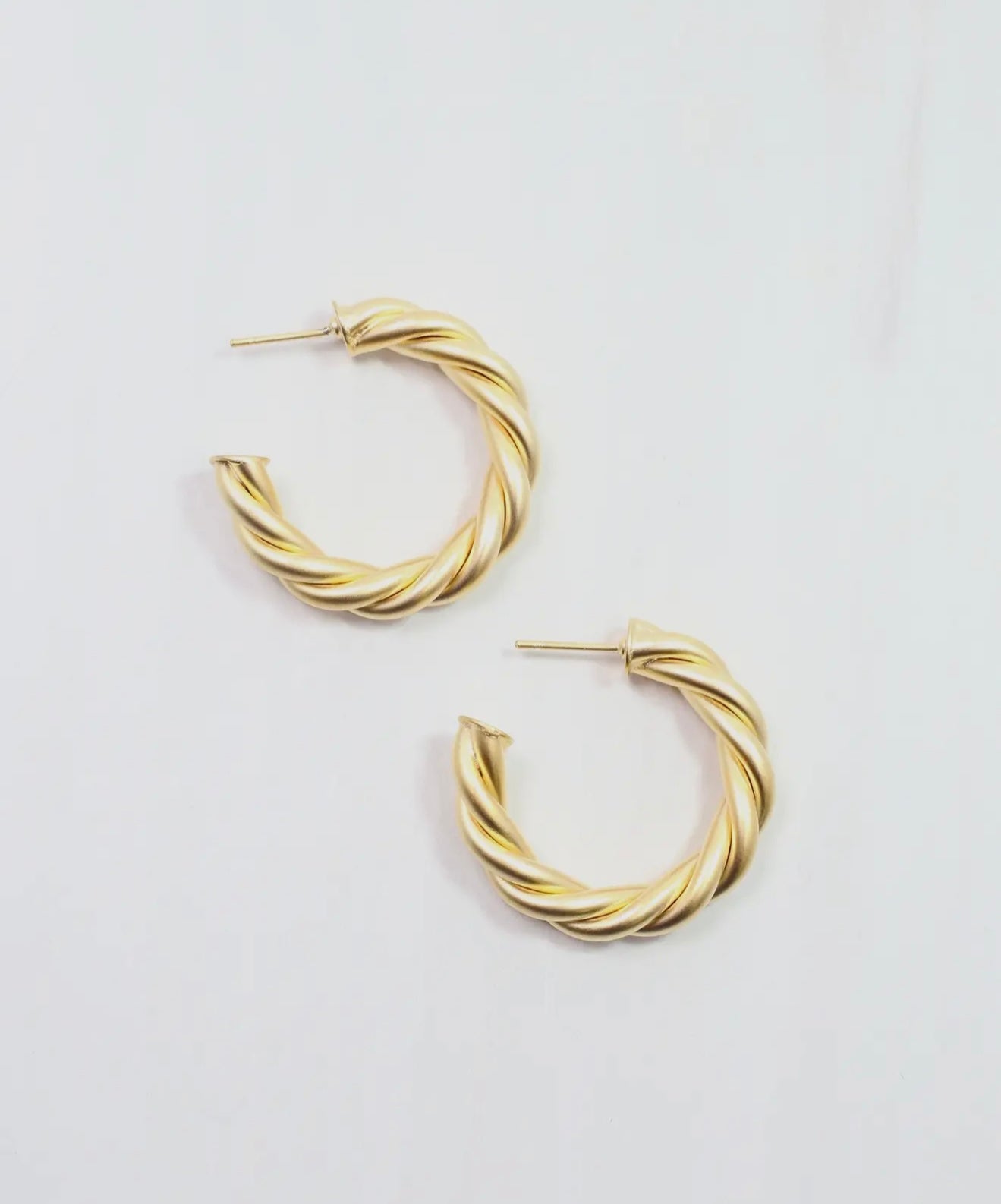 Twisted Hoop Earring