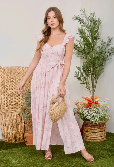 Belle Dress- Pink