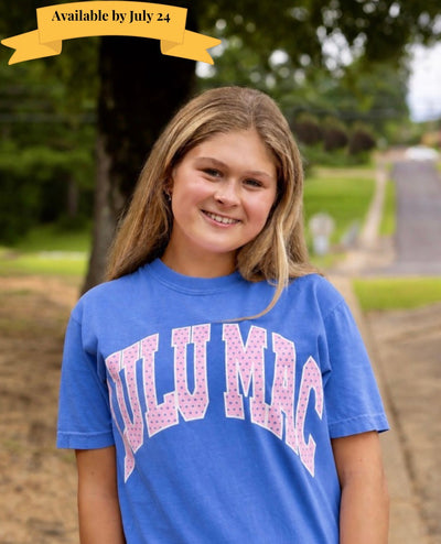 Lulu Mac Tee- Flo Blue