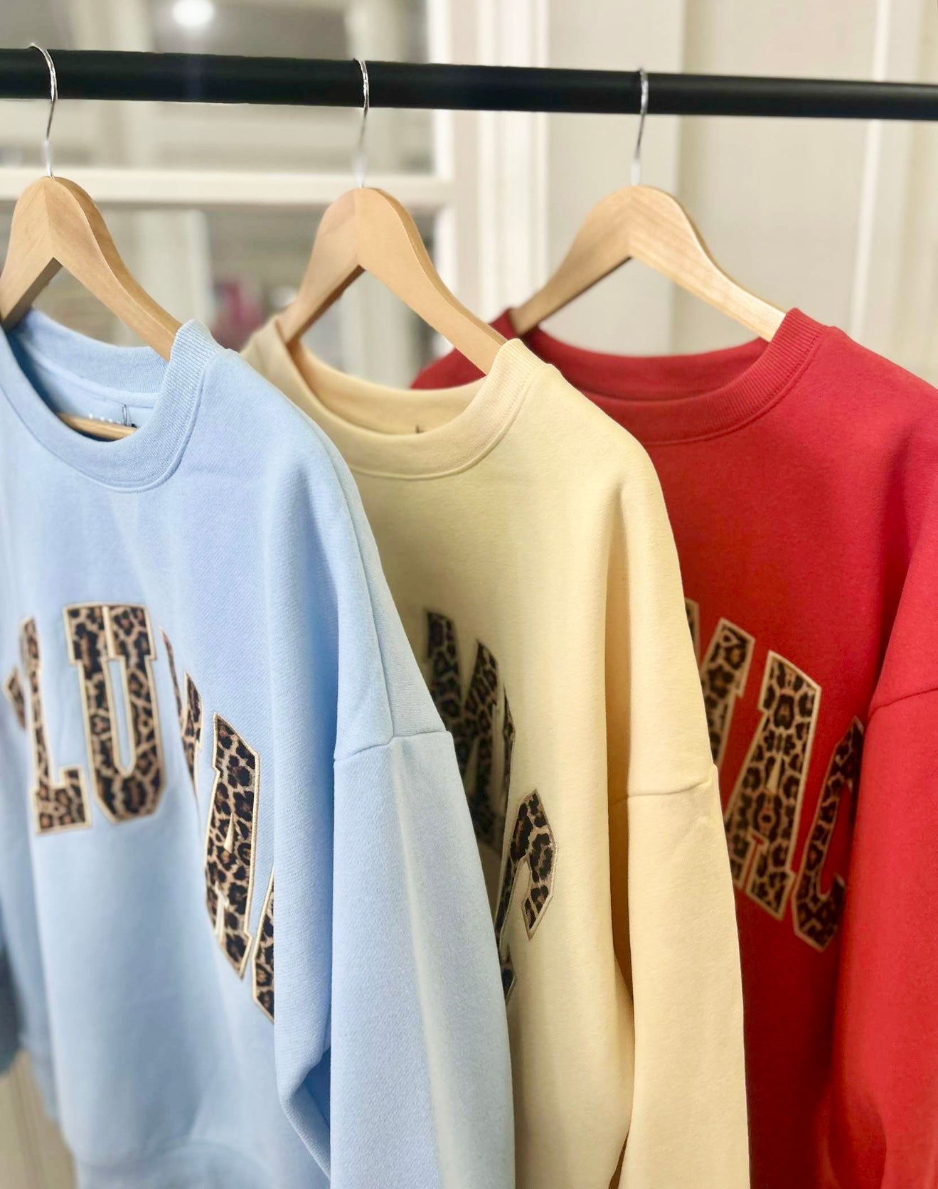 Lulu Mac Sweatshirt- Baby Blue