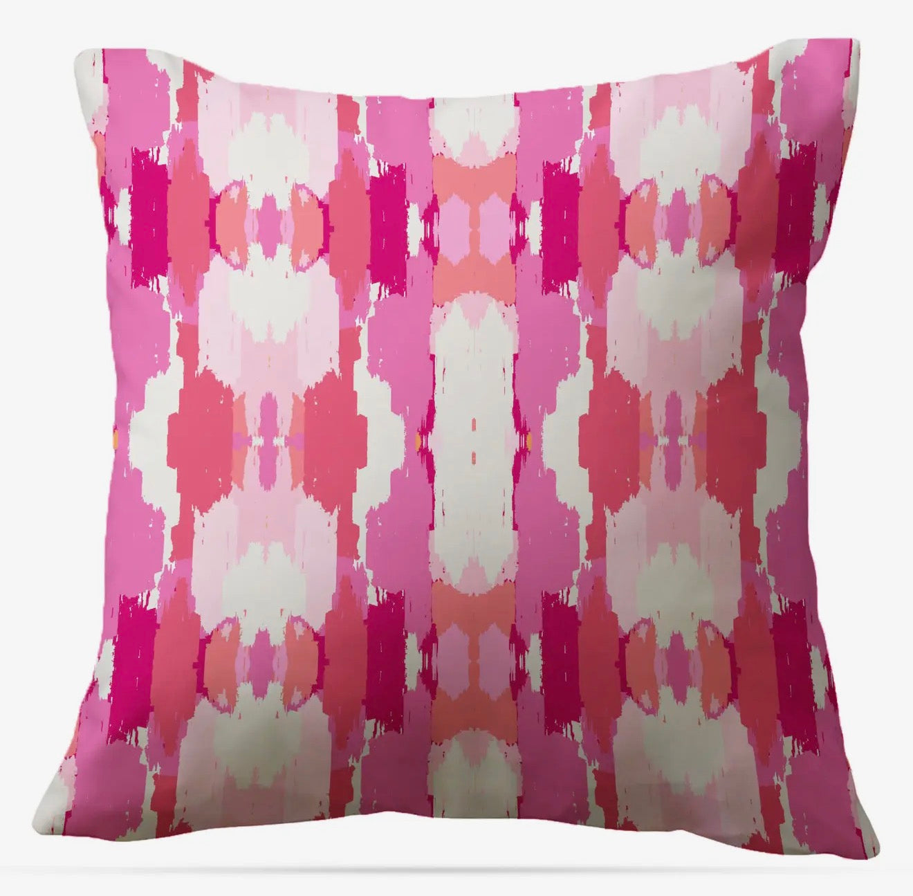 Mia Indoor/Outdoor Pillow- Hot Pink